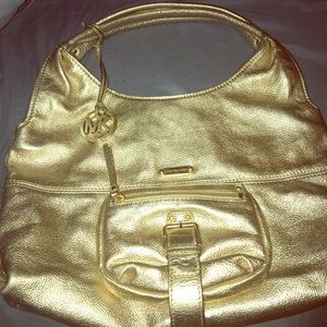 Gold metallic Marc Jacobs